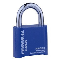 RB50ZR-B-P [ダイヤル式南京錠チェンジKEY付ブルー]