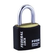 F20E-BK-KA201-P [南京錠20mm（同一KEY）ブラック]