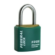 F20E-GN-KA205-P [南京錠20mm（同一KEY）グリーン]