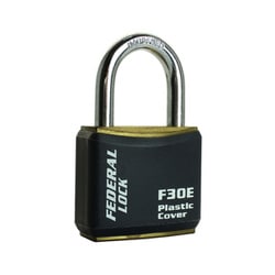 F30E-BK-KA301-P [南京錠30mm（同一KEY）ブラック]