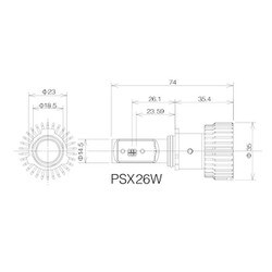 ヨドバシ.com - レーシングギア RACING GEAR RGH-P553 [RG LED FOG