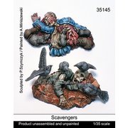 Man35145 1/35 レジン製フィギュア スカベンジャー 死肉をついばむ戦場の清掃人 [組立式プラスチックモデル]