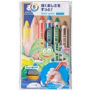 140 C6 ノリス ジュニア色鉛筆 6色セット 140 C6