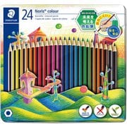 Noris(ノリス)カラー色鉛筆 メタルケース入り 24色セット 185 M24PB