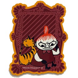 MM2072 キャラクターステッカー MOOMIN リトルミイ額 [キャラクターグッズ]