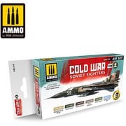 AMO-7240 冷戦時のソ連戦闘機 カラーセット Vol.1 [プラモデル用塗料]