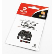 RFSQS-32003 1/32 ディティールアップパーツ P-38L-5-LO ライトニング用 3Dアクリルインパネ （トランペッター用） [プラモデル用パーツ]