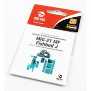 RFSQS-32016 1/32 ディティールアップパーツ MiG-21MF フィシュベッドJ用 3Dアクリルインパネ （トランペッター用） [プラモデル用パーツ]