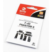 RFSQS-32027 1/32 ディティールアップパーツ F-4D ファントム II用 3Dアクリルインパネ （タミヤ用） [プラモデル用パーツ]