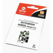 RFSQS-32037 1/32 ディティールアップパーツ A6M2b 零戦21型用 3Dアクリルインパネ （タミヤ用） [プラモデル用パーツ]