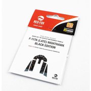 RFSQS-32087 1/32 ディティールアップパーツ F-117A ナイトホーク 後期型 BE用 3Dアクリルインパネ （トランペッター用） [プラモデル用パーツ]