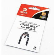 RFSQS-32092 1/32 ディティールアップパーツ Fw190A-6用 3Dアクリルインパネ （ハセガワ用） [プラモデル用パーツ]