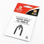 RFSQS-32094 1/32 ディティールアップパーツ Fw190A-8用 3Dアクリルインパネ （ハセガワ用） [プラモデル用パーツ]
