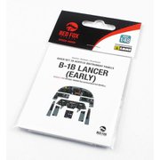 RFSQS-48009 1/48 ディティールアップパーツ B-1B ランサー 前期型 用 3Dアクリルインパネ （レベル用） [プラモデル用パーツ]