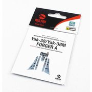 RFSQS-48017 1/48 ディティールアップパーツ Yak-38/Yak-38M フォージャーA用 3Dアクリルインパネ （ホビーボス用） [プラモデル用パーツ]