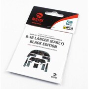RFSQS-48124 1/48 ディティールアップパーツ B-1B ランサー 前期型 BE用 3Dアクリルインパネ （レベル用） [プラモデル用パーツ]