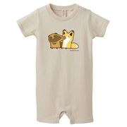 キャラクターグッズ タヌキとキツネ ロンパース ナチュラル タヌキとキツネ2