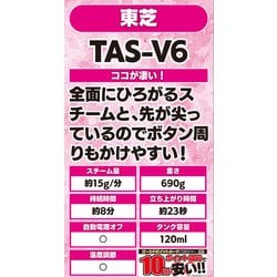 ヨドバシ.com - 東芝 TOSHIBA TAS-V6（H） [コード付き衣類スチーマー 