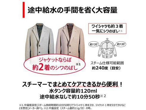 ヨドバシ.com - 東芝 TOSHIBA コード付き衣類スチーマー La・Coo