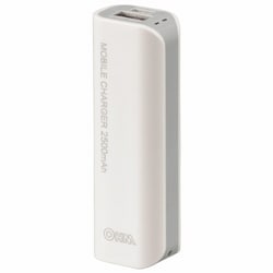 モバイルチャージャー 小型2500mAhタイプ PSE適合品 SMP-JV31