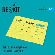 RSKM72-0003 1/72 塗装マスクシール Yak-1B （アルマホビー用） [プラモデル用品]