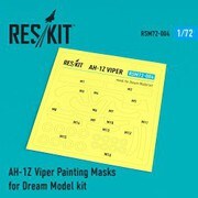 RSKM72-0004 1/72 塗装マスクシール AH-1Z ヴァイパー （ドリームモデル用） [プラモデル用品]