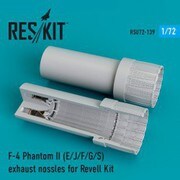 RSKU72-0139 1/72 ディティールアップパーツ F-4 ファントム II （E/J/F/G/S） アフターバーナー [プラモデル用パーツ]