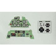 YMA3245 1/32 ディティールアップパーツ メッサーシュミットBf109E・RLM02塗装 着色計器板 （サイバーホビー他用） [プラモデル用パーツ]