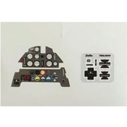 YMA3254 1/32 ディティールアップパーツ メッサーシュミットBf109E・RLM66塗装 着色計器板 （サイバーホビー他用） [プラモデル用パーツ]