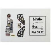 YMA3267 1/32 ディティールアップパーツ フィアットCR.42 着色計器板 （ICM用） [プラモデル用パーツ]