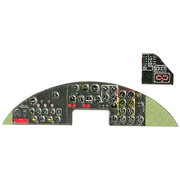YMA4843 1/48 ディティールアップパーツ ボーイングB-17G 着色計器板 （レベル/モノグラム他用） [プラモデル用パーツ]
