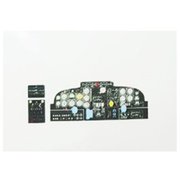 YMA4899 1/48 ディティールアップパーツ O-2スカイマスター初期 着色計器板 （ICM用） [プラモデル用パーツ]