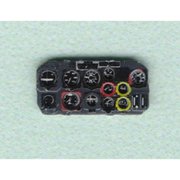 YMA7247 1/72 ディティールアップパーツ ハインケルHe162A 着色計器板 （ドラゴン用） [プラモデル用パーツ]
