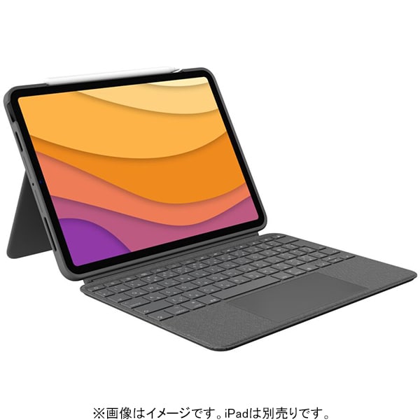 iK1095GRA [COMBO TOUCHキーボードケース（iPad Air 第4世代用）]