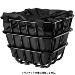 フロントバスケット用エコバッグ ブラック NCY715S