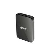 マグネット対応 ワイヤレスモバイルバッテリー 黒 HWB-5000BK
