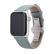 GWBSC-AW01BBL [Apple Watch 44/42mm用レザーバンド ベイビーブルー]