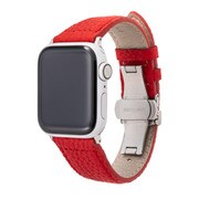 GWBSC-AW02RED [Apple Watch 40/38mm用レザーバンド レッド]