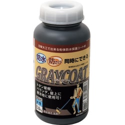 17617 [パワーテック グレーコート 防水・防錆中塗り材 0.6kg]
