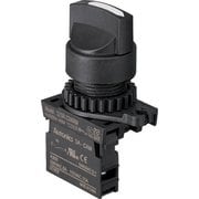 25S-902-1A-W [TRUSCO セレクタスイッチ Φ25 90°2ノッチ 1a 白]