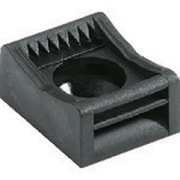 3011-002 [HEBOTEC フックアンドループバンド10mm幅 ベース固定具 ケーブル径4-20mm M4ねじ止め 10個入り]
