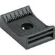3011-006 [HEBOTEC フックアンドループバンド20mm幅 ベース固定具 ケーブル径10-60mm M4・M5ねじ止め 10個入り]