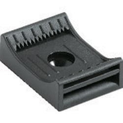 3011-006 [HEBOTEC フックアンドループバンド20mm幅 ベース固定具 ケーブル径10-60mm M4・M5ねじ止め 10個入り]