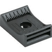 3011-006 [HEBOTEC フックアンドループバンド20mm幅 ベース固定具 ケーブル径10-60mm M4・M5ねじ止め 10個入り]