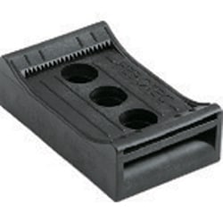 3011-010 [HEBOTEC フックアンドループバンド30mm幅 ベース固定具 ケーブル径20-100mm M6ねじ止め 10個入り]