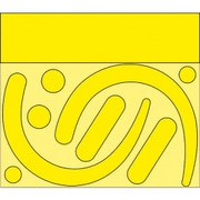 335-31Y [ユニット フックステッカー （蛍光 黄）]