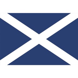 406351 [東京製旗 卓上旗（16×24cm）スコットランド]