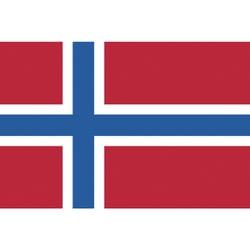 406581 [東京製旗 卓上旗（16×24cm）ノルウェ-]