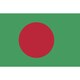 406615 [東京製旗 卓上旗（16×24cm）バングラディシュ]
