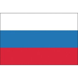 406871 [東京製旗 卓上旗（16×24cm）ロシア]